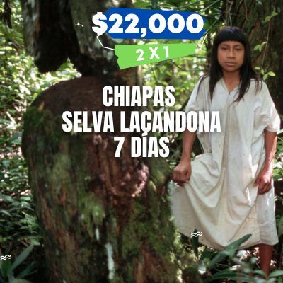 CHIAPAS SELVA LACANDONA 7 DIAS 2X1