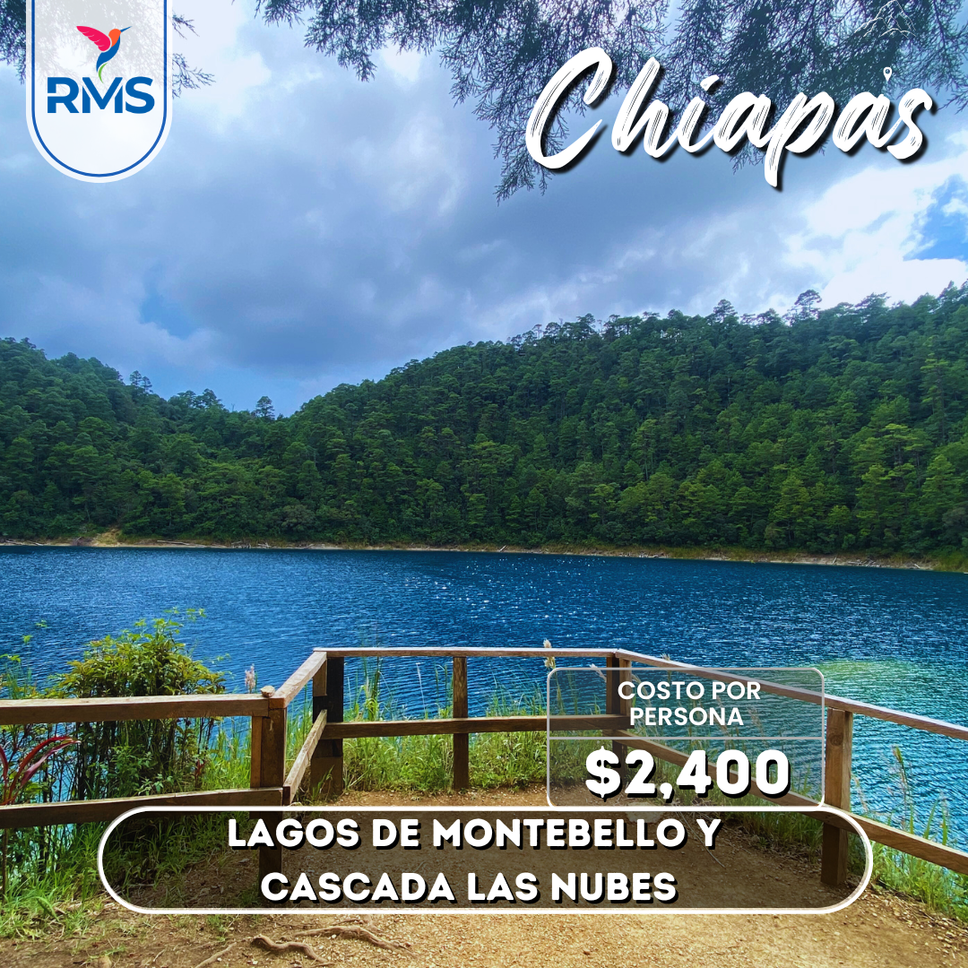 Laguna de Montebello y Cascada las Nubes