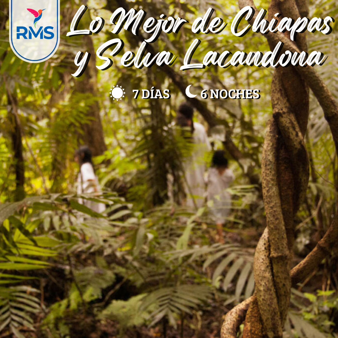 LO MEJOR DE CHIAPAS Y SELVA LACANDONA 7 DIAS & 6 NOCHES